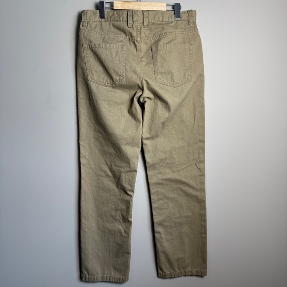 Kenneth Cole Select Men's Chino Khaki Casual Twill Pant Tan Size tag: 32x32 - Picture 5 of 13